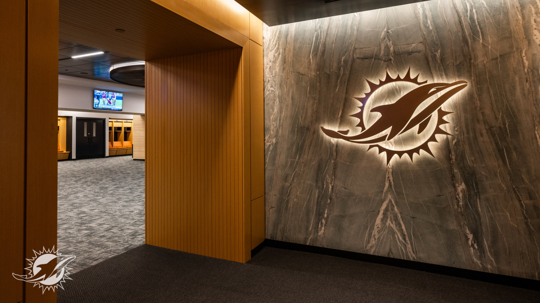 Miami Dolphins Locker Room