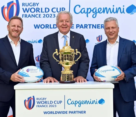 World rugby announces partnership with Capgemini