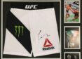conor-mcgregor-signed-UFC-white-shorts-deluxe-frame