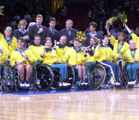 Australian team presentation ceremony (Australian Paralympic whe