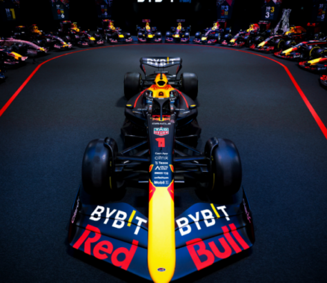 red bull racing f1 formula one bybit crypto