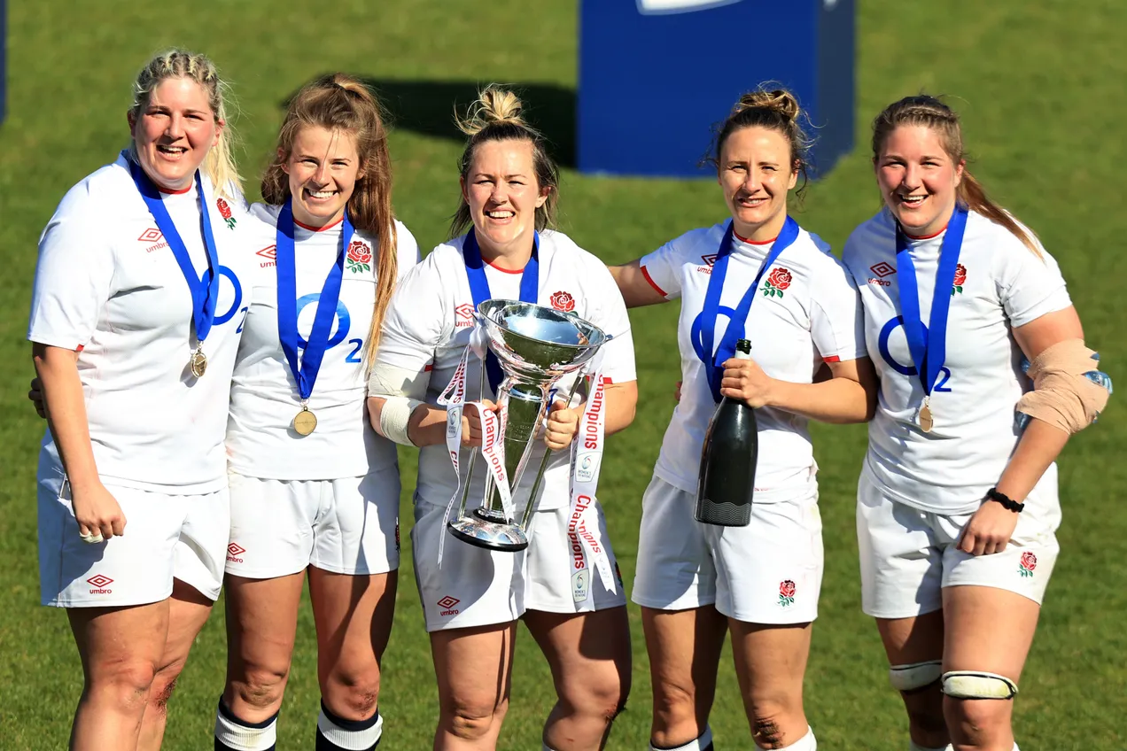 England Women's Rugby Team Clinches Six Nations Title, Breaks