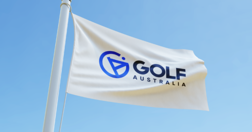 image of golf australia flag