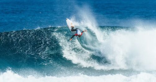 Image of the Margaret River Pro surfing event in Western Australia