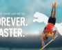 Image promoting Puma's Forever Faster campaign